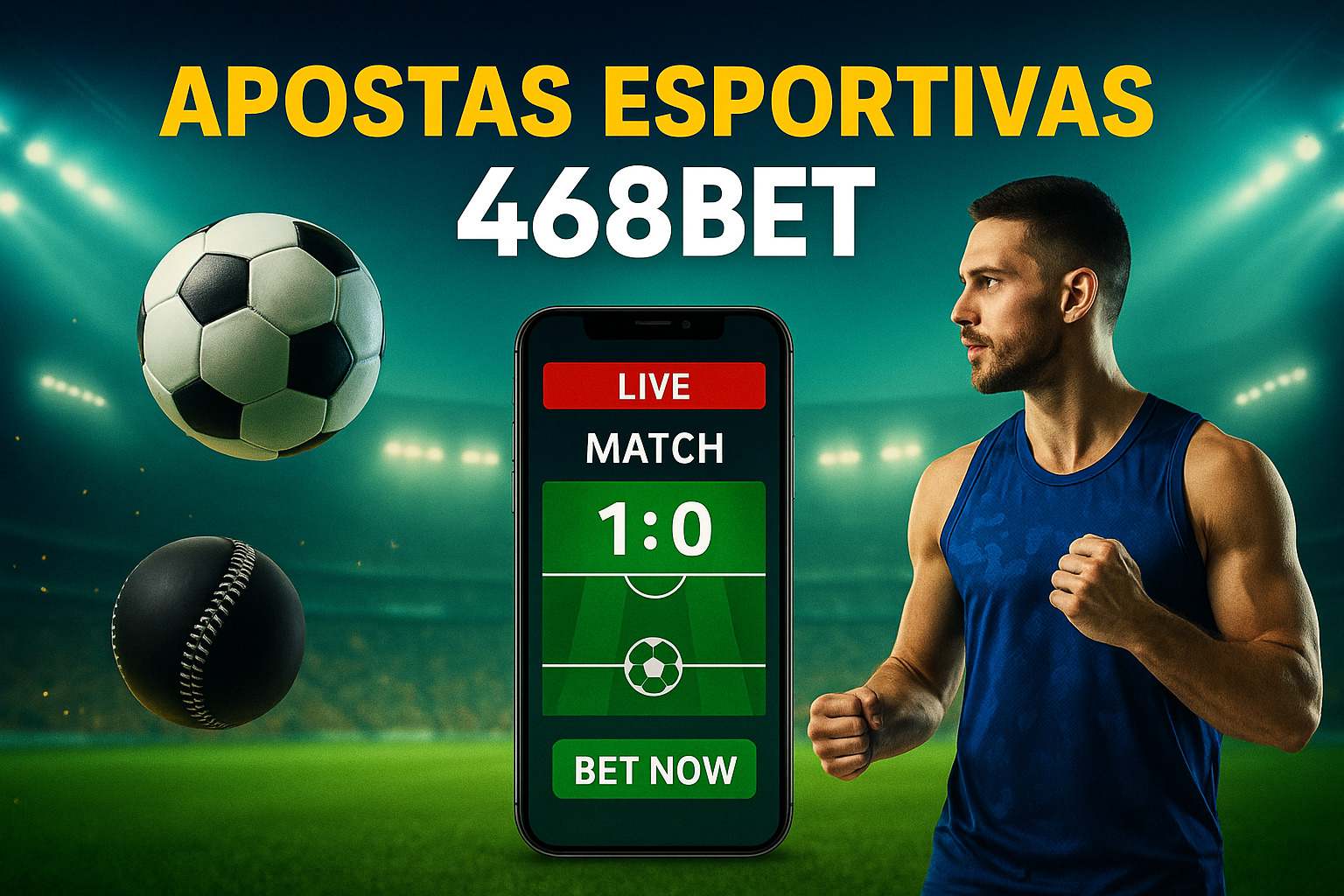 Apostas esportivas no cassino online 468BET